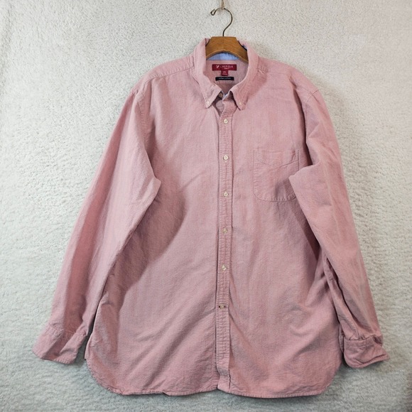 Daniel Cremieux Other - Cremieux Slim Fit Supima Cotton Button Down Shirt Mens XXL Salmon Long Sleeve